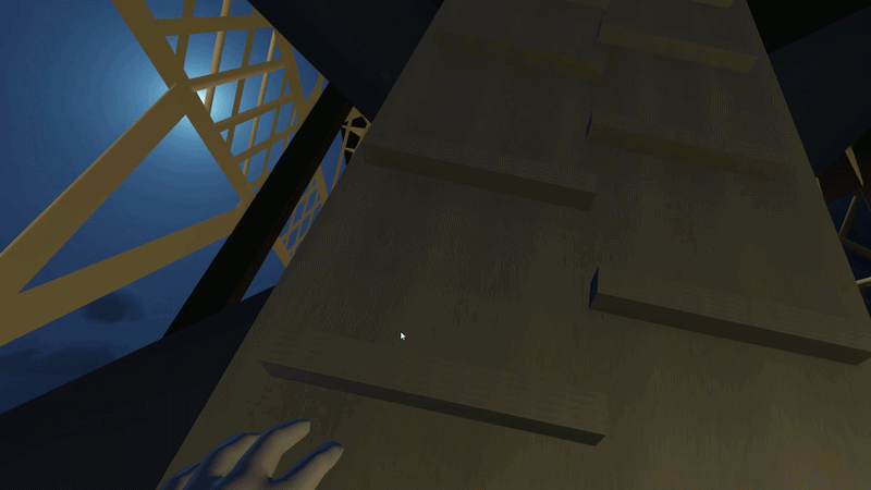 VR Climbing Physics Mechanism